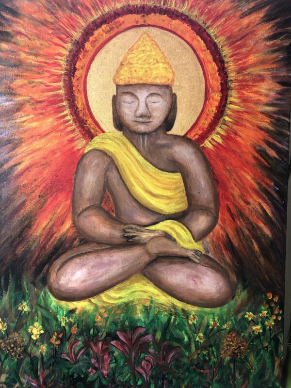 Radiant Buddha - original artwork